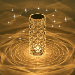 LED Crystal Diamond Table Lamp - Elegant Lighting for Your Home Decor