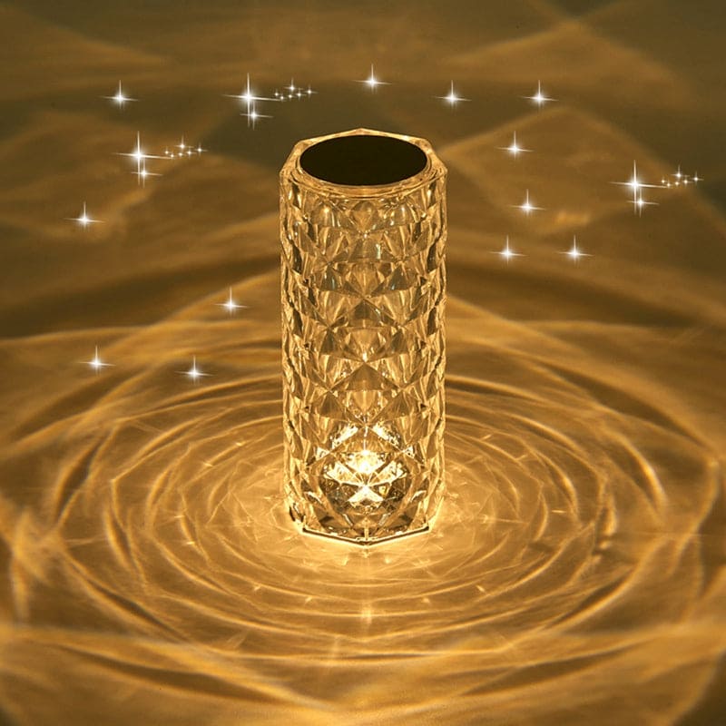 LED Crystal Diamond Table Lamp - Elegant Lighting for Your Home Decor